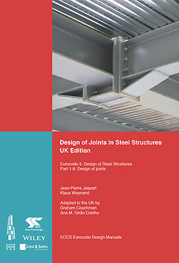 Couverture cartonnée Design of Joints in Steel Structures - UK edition de ECCS - European Convention for Constructional Steelwork