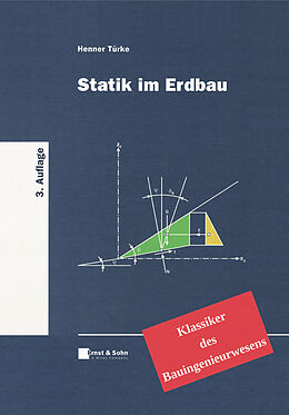 Fester Einband Statik im Erdbau von Henner Türke