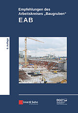 Fester Einband Empfehlungen des Arbeitskreises "Baugruben" (EAB) von 