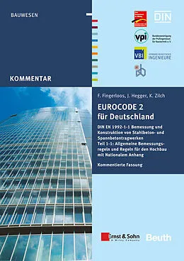 E-Book (pdf) Eurocode 2 für Deutschland. Kommentierte Fassung. von 