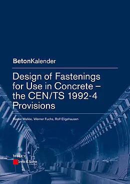 E-Book (epub) Design of Fastenings for Use in Concrete von Rainer Mallée, Rolf Eligehausen