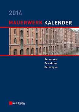 E-Book (pdf) Mauerwerk-Kalender / Mauerwerk-Kalender 2014 von Wolfram Jäger