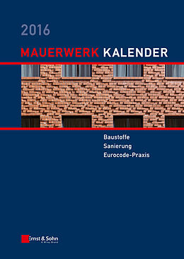 E-Book (pdf) Mauerwerk-Kalender / Mauerwerk-Kalender 2016 von Wolfram Jäger