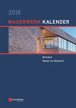 E-Book (epub) Mauerwerk-Kalender / Mauerwerk-Kalender 2018 von Wolfram Jäger