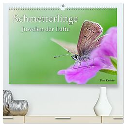 Kalender (Kal) Schmetterlinge - Juwelen der Lüfte (hochwertiger Premium Wandkalender 2025 DIN A2 quer), Kunstdruck in Hochglanz von Toni Kasiske