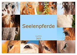 Kalender (Kal) Seelenpferde - Augenblicke (Tischkalender 2025 DIN A5 quer), CALVENDO Monatskalender von Meike Bölts