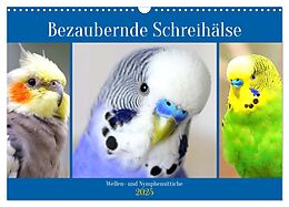 Kalender (Kal) Bezaubernde Schreihälse. Wellen- und Nymphensittiche (Wandkalender 2025 DIN A3 quer), CALVENDO Monatskalender von Rose Hurley