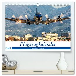 Kalender Flugzeugkalender (hochwertiger Premium Wandkalender 2025 DIN A2 quer), Kunstdruck in Hochglanz von Danijel Jovanovic