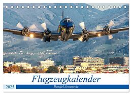 Kalender Flugzeugkalender (Tischkalender 2025 DIN A5 quer), CALVENDO Monatskalender von Danijel Jovanovic