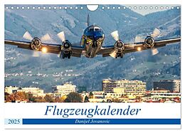 Kalender Flugzeugkalender (Wandkalender 2025 DIN A4 quer), CALVENDO Monatskalender von Danijel Jovanovic