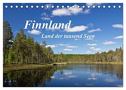 Kalender Finnland - Land der tausend Seen (Tischkalender 2025 DIN A5 quer), CALVENDO Monatskalender von Anja Ergler