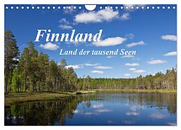 Kalender Finnland - Land der tausend Seen (Wandkalender 2025 DIN A4 quer), CALVENDO Monatskalender von Anja Ergler