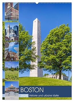 Kalender BOSTON Historie und urbane Idylle (Wandkalender 2025 DIN A2 hoch), CALVENDO Monatskalender von Melanie Viola