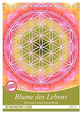 Kalender Blume des Lebens - Harmonie durch Symbolkraft (Tischkalender 2025 DIN A5 hoch), CALVENDO Monatskalender von Gaby Shayana Hoffmann