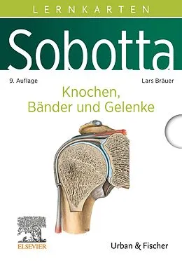 E-Book (epub) Sobotta Lernkarten Knochen, Bänder und Gelenke von Lars Bräuer