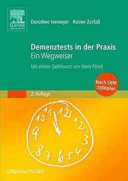 Kartonierter Einband Demenztests in der Praxis von Dorothee Ivemeyer, Rainer Zerfaß