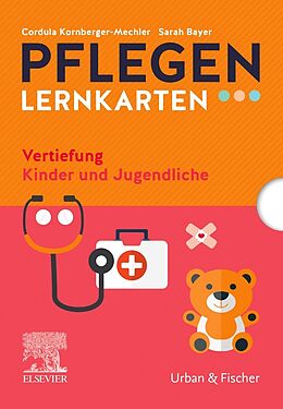 Cartes de texte/symboles PFLEGEN Lernkarten Vertiefung Kinder und Jugendliche de Cordula Kornberger-Mechler, Sarah Bayer