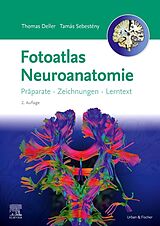 Kartonierter Einband Fotoatlas Neuroanatomie von Thomas Deller, Tamás Sebestény, Katrin Eichler
