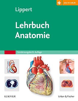 Kartonierter Einband Lehrbuch Anatomie von Herbert Lippert