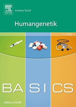 Kartonierter Einband BASICS Humangenetik von Andreas Teufel