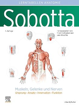 Fester Einband Sobotta Lerntabellen Anatomie Muskeln, Gelenke und Nerven von Friedrich Paulsen, Jens Waschke