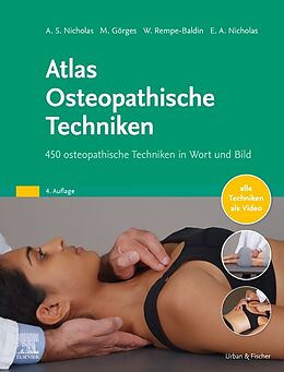 Fester Einband Atlas Osteopathische Techniken von Alexander S. Nicholas, Evan A. Nicholas