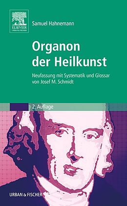Kartonierter Einband Organon der Heilkunst Sonderausgabe von Samuel Hahnemann