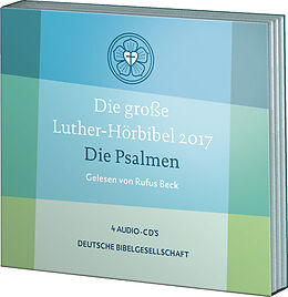 Audio CD (CD/SACD) Die große Luther-Hörbibel 2017. Die Psalmen - gelesen von Rufus Beck von 