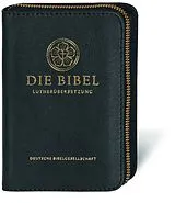Leder-Einband Lutherbibel - Senfkorn Lederausgabe mit Goldschnitt und Reißverschluss von