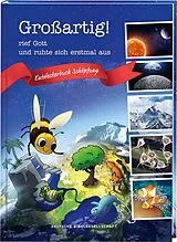 Fester Einband Großartig!, rief Gott und ruhte sich erstmal aus. Die Schöpfungsgeschichte neu entdecken: Bibelgeschichten für Kinder kombiniert mit spannendem Sachwissen. Ein Mitmachbuch ab 7 Jahren. von Michael Jahnke