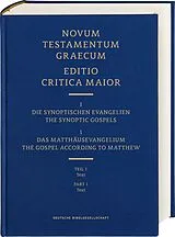 Fester Einband ECM I.1/1 Matthäusevangelium.Text von 