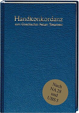 Fester Einband Handkonkordanz zum griechischen Neuen Testament von Alfred Schmoller