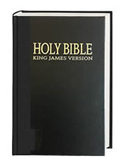 Couverture cartonnée The Bible (King James Version) de 