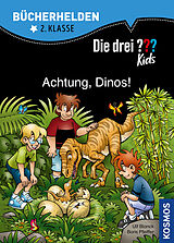 Fester Einband Die drei ??? Kids, Bücherhelden 2. Klasse, Achtung, Dinos! von Boris Pfeiffer, Ulf Blanck