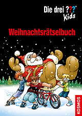 Kartonierter Einband Die drei ??? Kids Weihnachtsrätselbuch von Ulf Blanck, Boris Pfeiffer