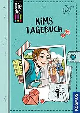 Kartonierter Einband Die drei !!!, Kims Tagebuch von Sina Flammang