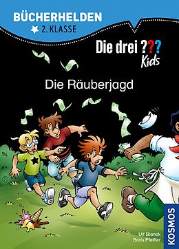 E-Book (pdf) Die drei ??? Kids, Bücherhelden, Die Räuberjagd (drei Fragezeichen Kids) von Ulf Blanck, Boris Pfeiffer