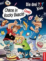Kartonierter Einband Die drei ??? Kids, Chaos in Rocky Beach! von Björn Springorum, Christian Hector