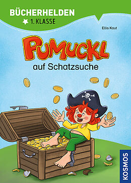 Fester Einband Pumuckl, Bücherhelden 1. Klasse, Pumuckl auf Schatzsuche von Uli Leistenschneider, Ellis Kaut