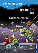 Fester Einband Die drei ??? Kids, Bücherhelden 2. Klasse, Drachen-Alarm! von Ulf Blanck, Boris Pfeiffer