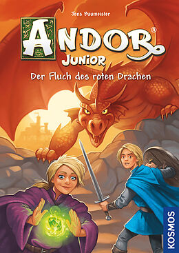 Fester Einband Andor Junior, 1, Der Fluch des roten Drachen von Jens Baumeister