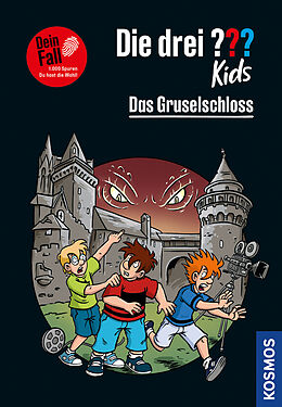 Fester Einband Die drei ??? Kids Dein Fall, Das Gruselschloss von Boris Pfeiffer