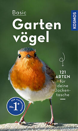 Kartonierter Einband BASIC Gartenvögel von Volker Dierschke