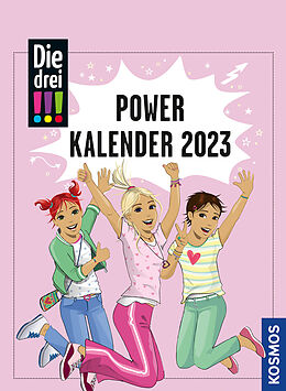 Kalender Die drei !!! Powerkalender von Anne Scheller