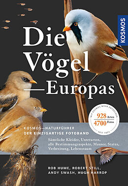 Kartonierter Einband Die Vögel Europas von Rob Hume, Robert Still, Swash, Andy