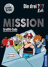 Kartonierter Einband Die drei ??? Kids, Mission Graffiti-Code von Nina Schiefelbein
