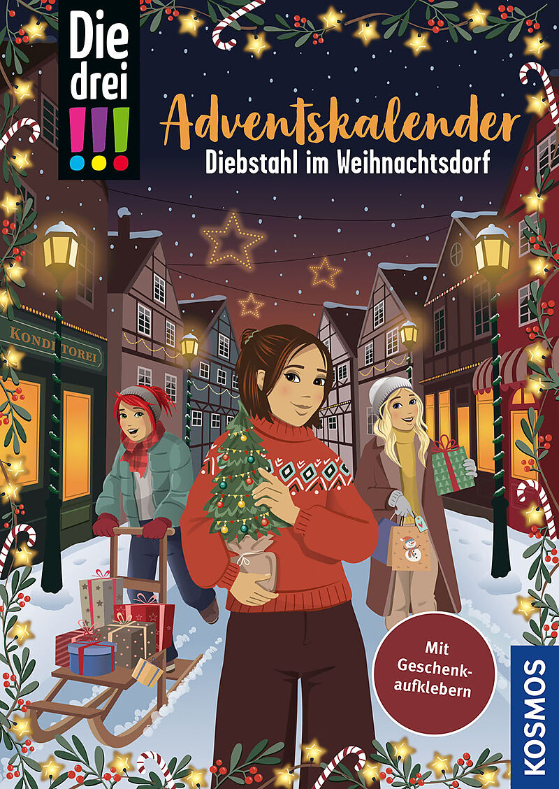 Die drei !!!, Diebstahl im Weihnachtsdorf