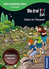 Fester Einband Die drei ??? Kids, Bücherhelden 1. Klasse, Diebe im Tierpark von Anne Scheller