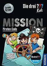 Kartonierter Einband Die drei ??? Kids, Mission Piraten-Code von Nina Schiefelbein