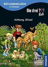Fester Einband Die drei ??? Kids, Bücherhelden 2. Klasse, Achtung, Dinos! von Boris Pfeiffer, Ulf Blanck